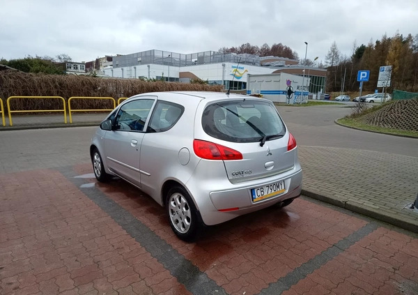 Mitsubishi Colt cena 8000 przebieg: 237000, rok produkcji 2006 z Bydgoszcz małe 46